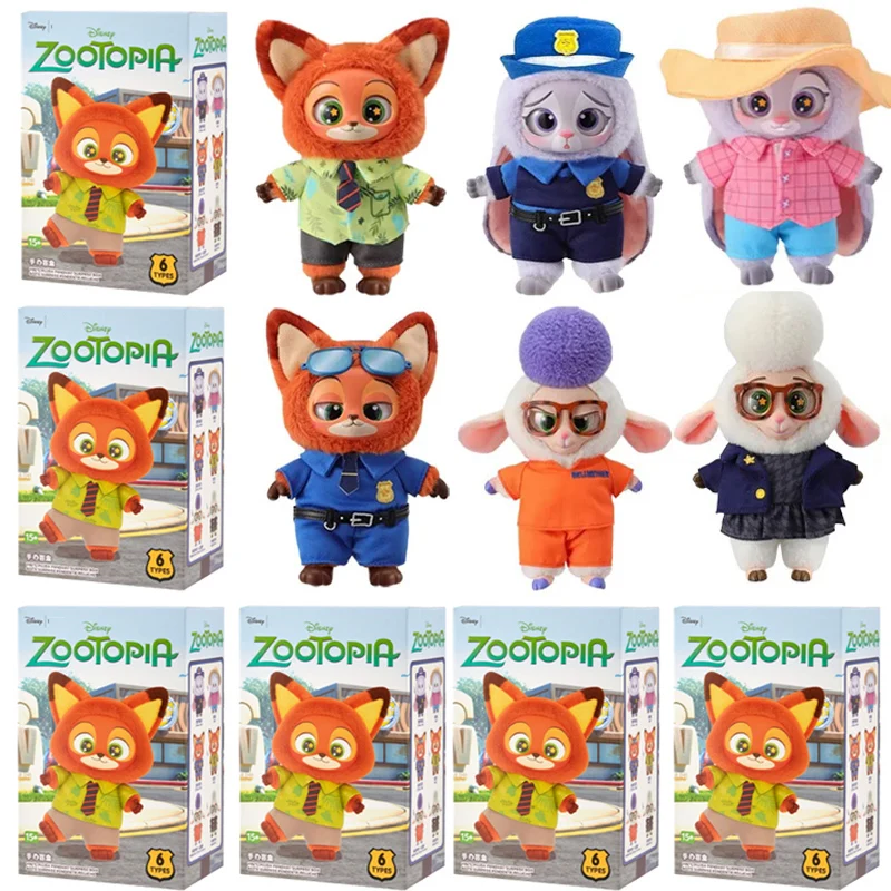 

ГОРЯЧАЯ ПРОДАЖА, серия Zootopia, плюшевая слепая коробка, аниме-рюкзак, подвеска, модное украшение, загадочная коробка для коллекционирования рождественского подарка