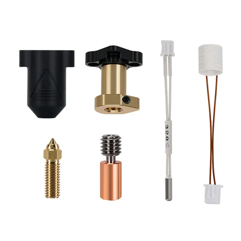 

Превосходный обновленный комплект Hotend для K1 HOTEND для K1/K1 MAX, комплект нагревательных блоков, экструдер для K1, нагревательный блок, силикон + M