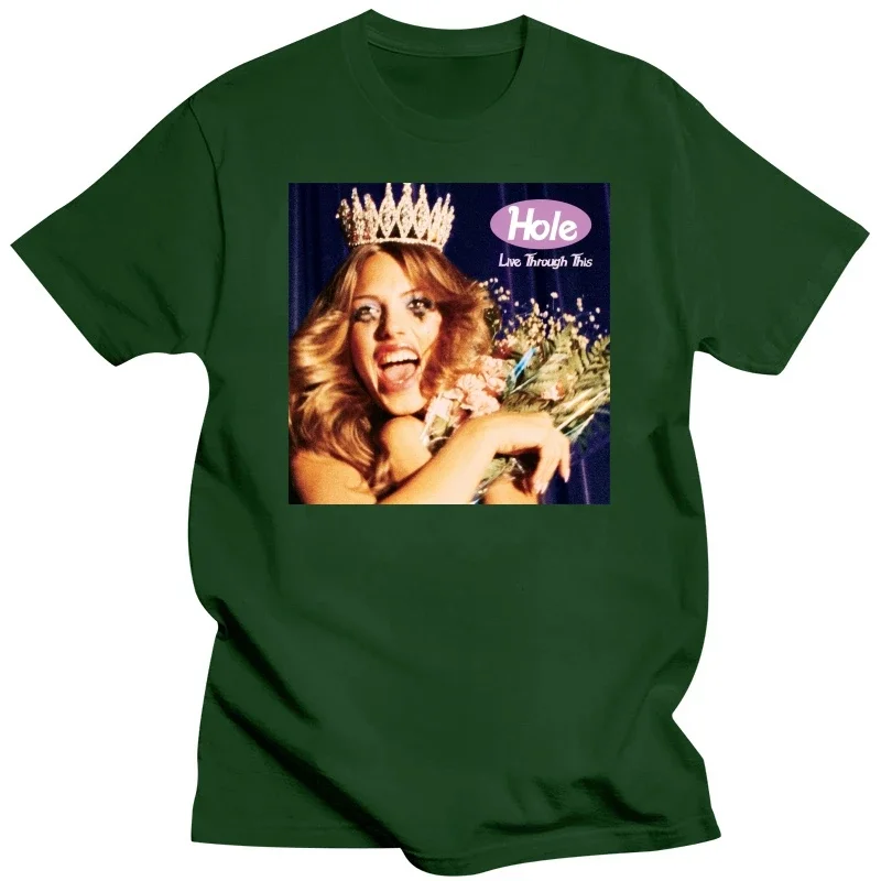 Hole Courtney Love Live Through This 8 Shirt DMN t-Shirt Black