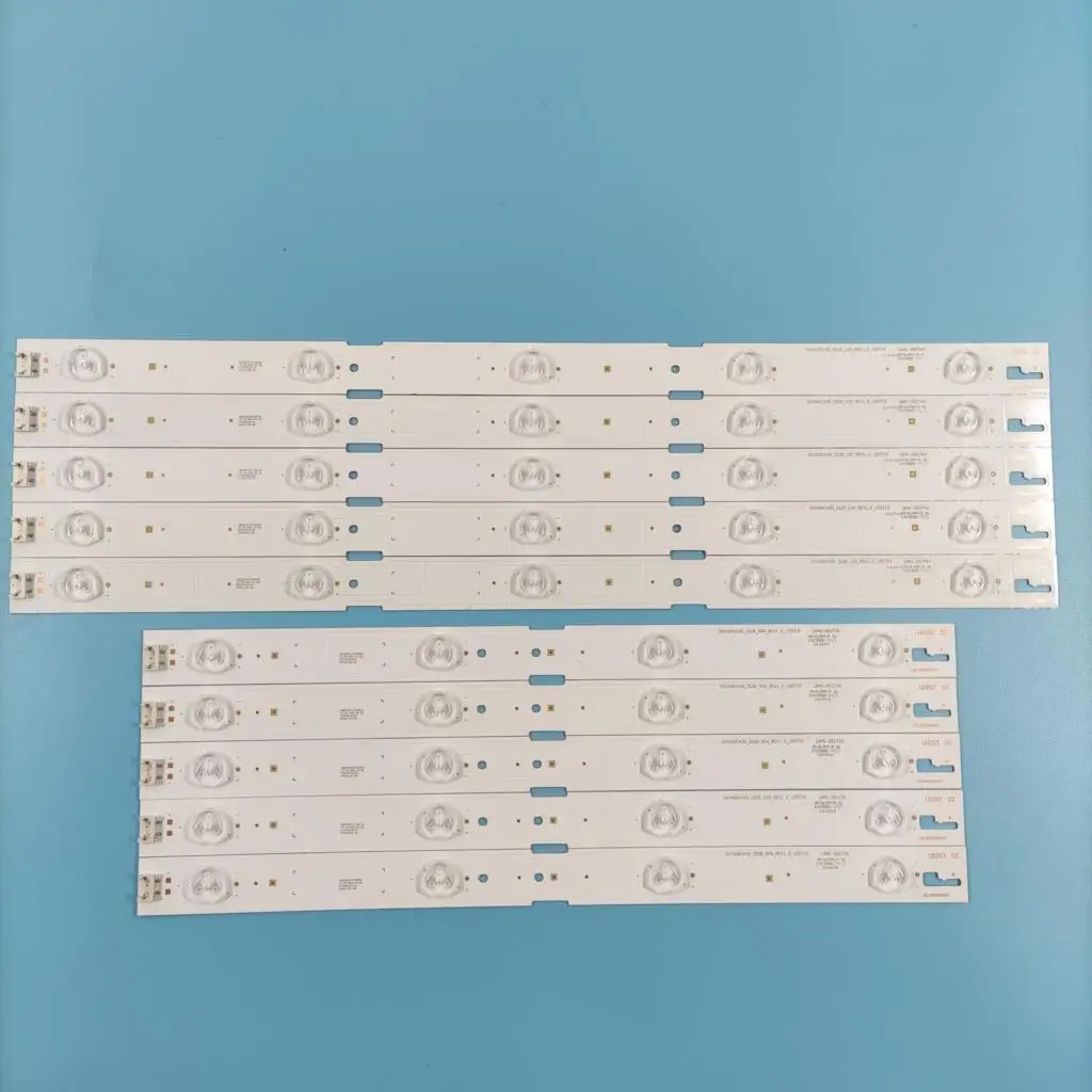 

10pcs LED Backlight Strip For GRUNDIG 43VLE6629 43VLE6524 43GFB6627 2015ARC430_3228 LM41-00174A 00173A IC-B-HWCR43D641R