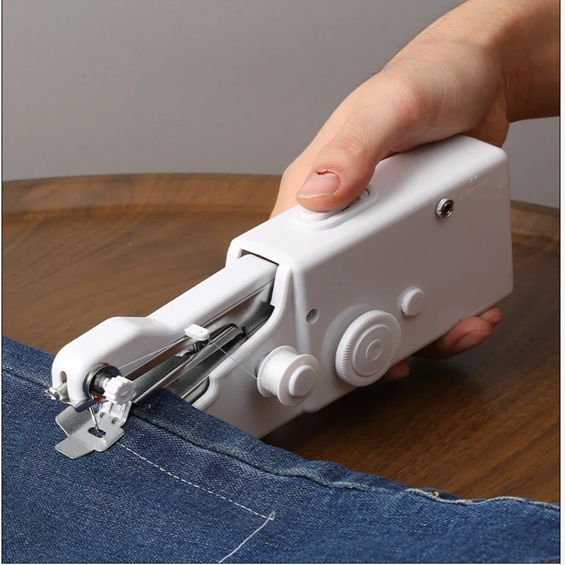 

Handheld Portable Mini Electric Sewing Machine Compact Automatic Lock Edge Clothing Repair Household Sewing Machine
