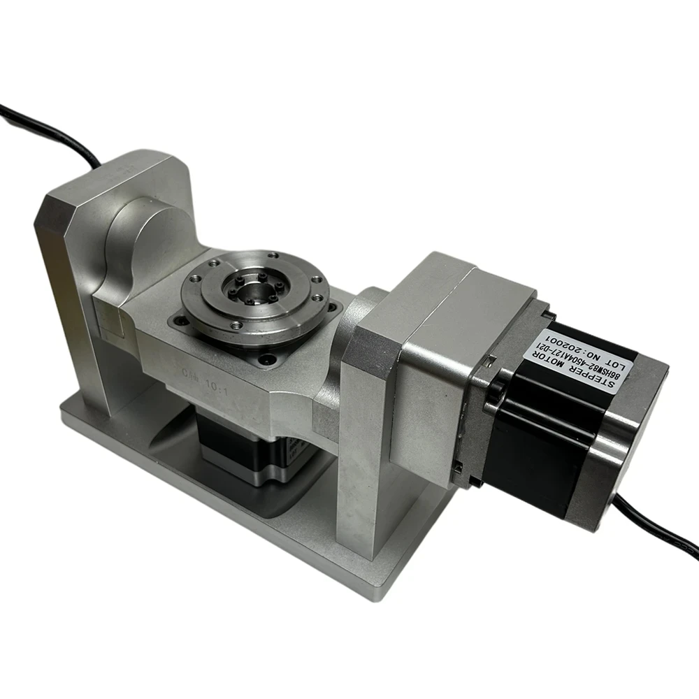 CNC Rotary 4th Fourth A Axis C Axis dividing Index Head Harmonic Gearbox Ratio 10:1