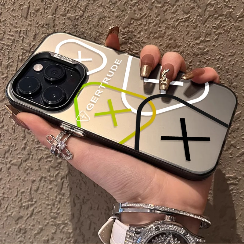 Fashion G-Gertrudes Hard Phone Case for iPhone 17 Air 16 15 11 12 14 13 Pro Max XS X XR Plus 8 7 SE 2020 Shockproof Back Cover view 5