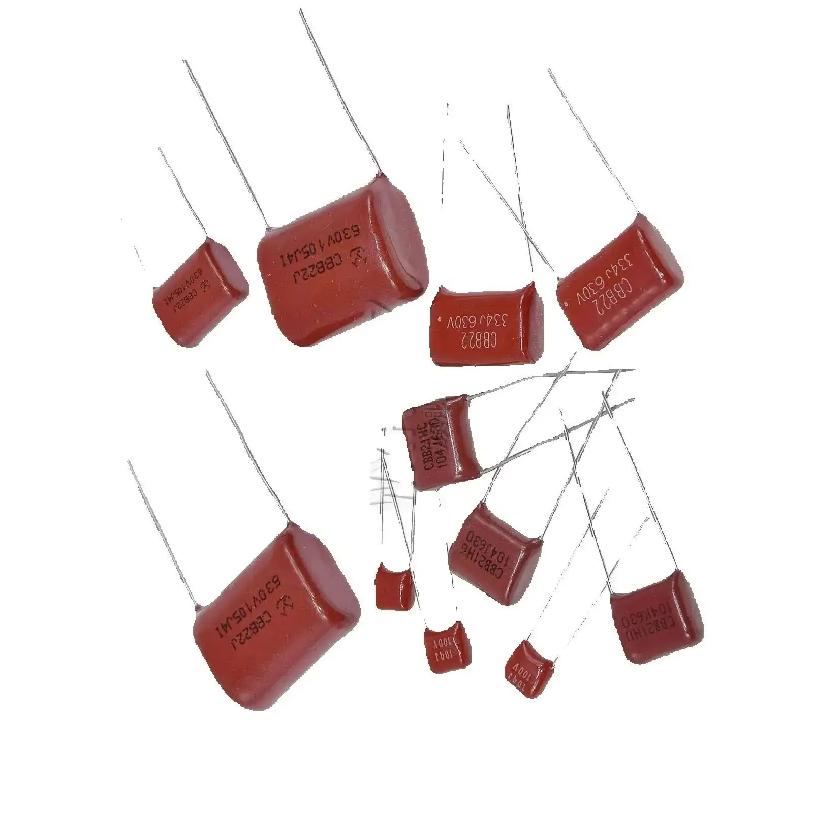 

[20pcs] CBB capacitor 400V through-hole, 68NF, 680NF, 683J, 684 metal film capacitor, pin pitch 10mm.
