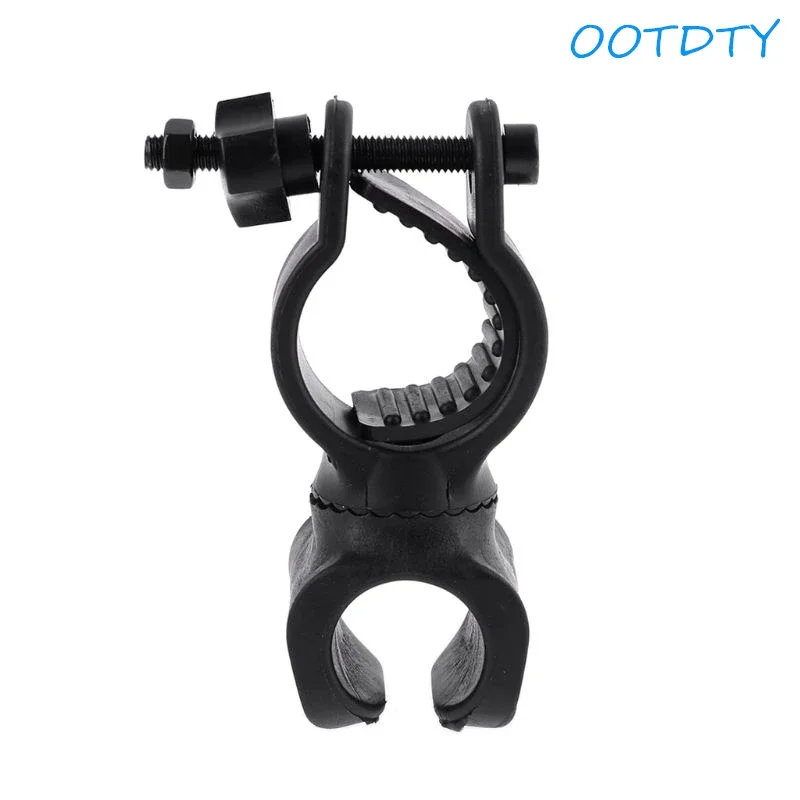 Underground Metal Detector Pinpointer Flashlight Mount Holder 360 degree Rotation Suitable for Universal Detector