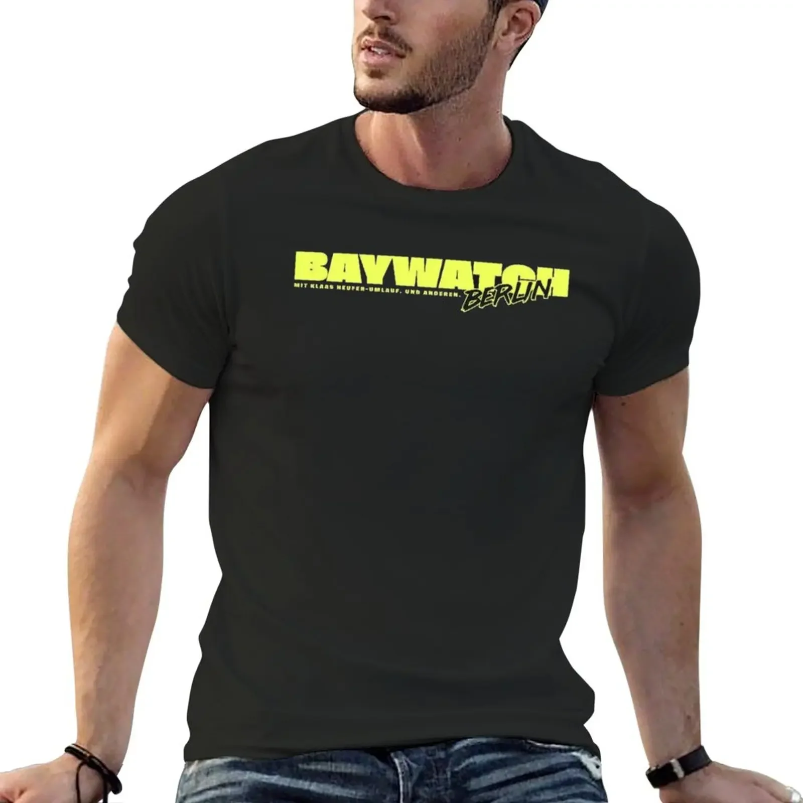 New Baywatch Berlin T-Shirt T-shirt short sweat shirts men clothing