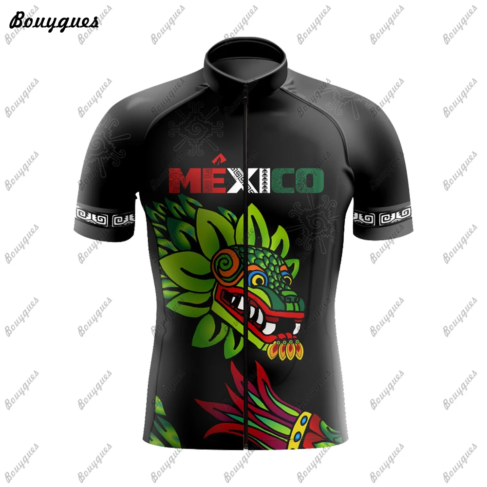 Mexico Team Men Cycling Jersey MTB Maillot Bike Shirt Downhill Jersey High Quality Pro Team Tricota Mountain Bicycle Clothing