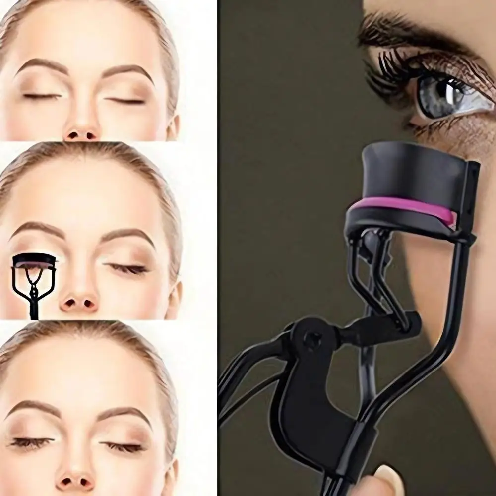 Professioneller Wimpernformer mit 10 Ersatzpads, Wimpernzange für Frauen, Langanhaltende Augen-Make-up-Schönheitswerkzeuge – Detail 1