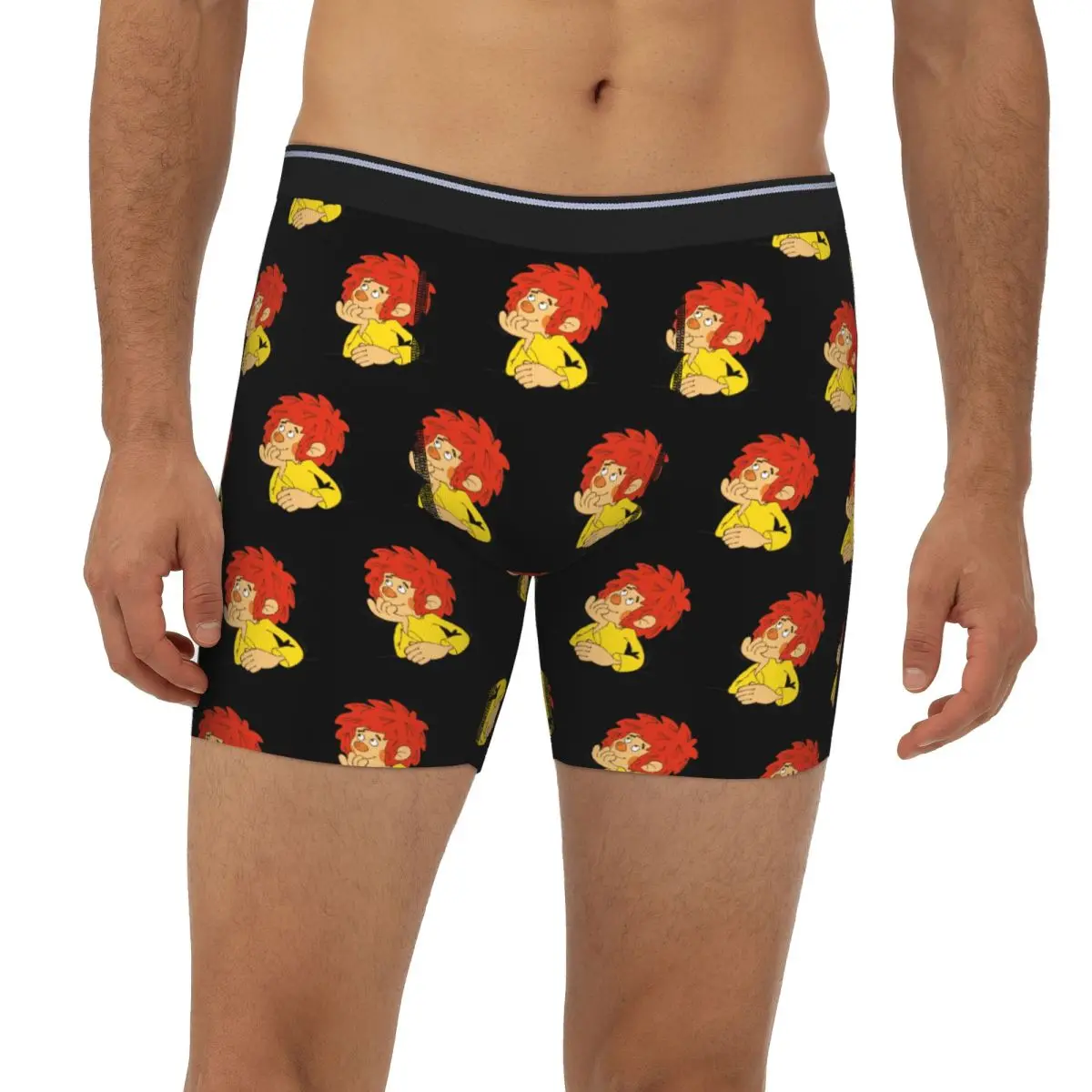 

Pumuckl Charaktere длинные трусы-боксеры короткие мужские трусы дышащее нижнее белье для мужчин Homme подарок бойфренду