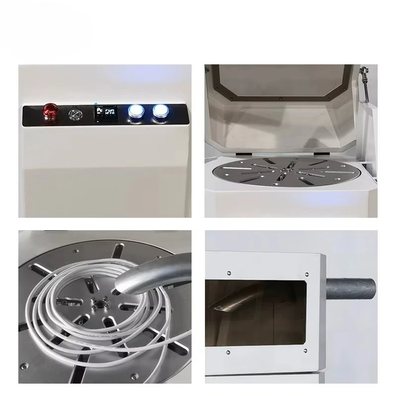 Automatic Wire Rewinding Coiling Equipment Wire Coiling Machine Cable Winding Device for Wire Cutting Stripping Machine