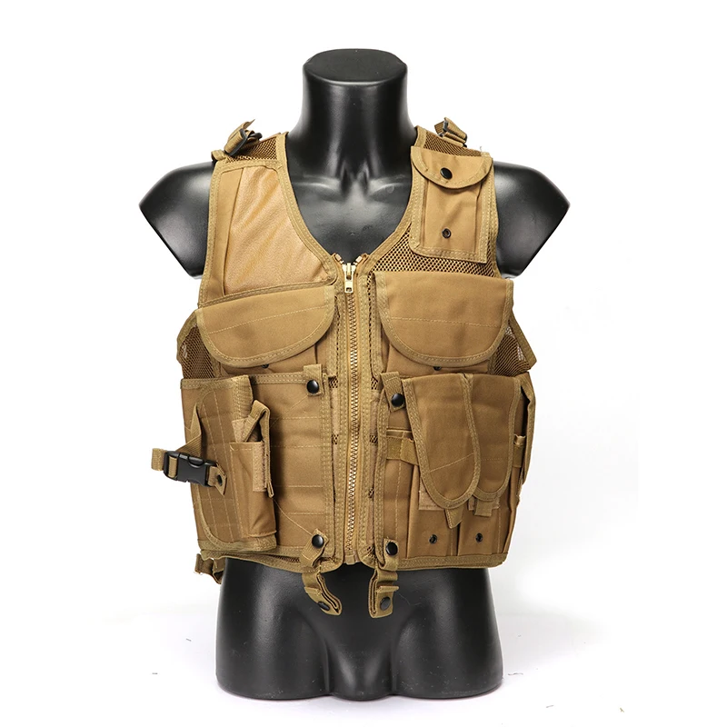 

2024 New Design Customizable Orange Vest Hunting Custom Tactical Vest 5xl Tactical Vest
