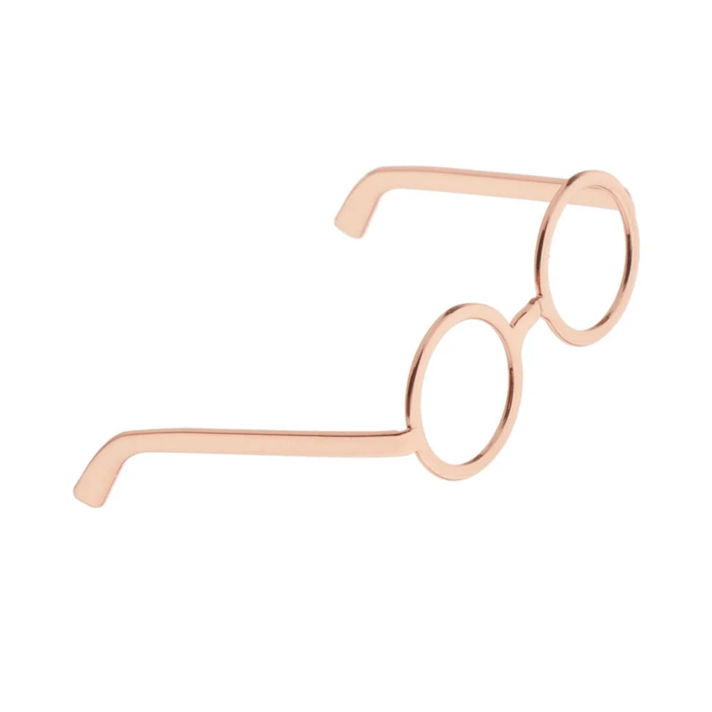 12'' Action Men Hobbyists Toy Alloy Glasses 2.6x2.3cm