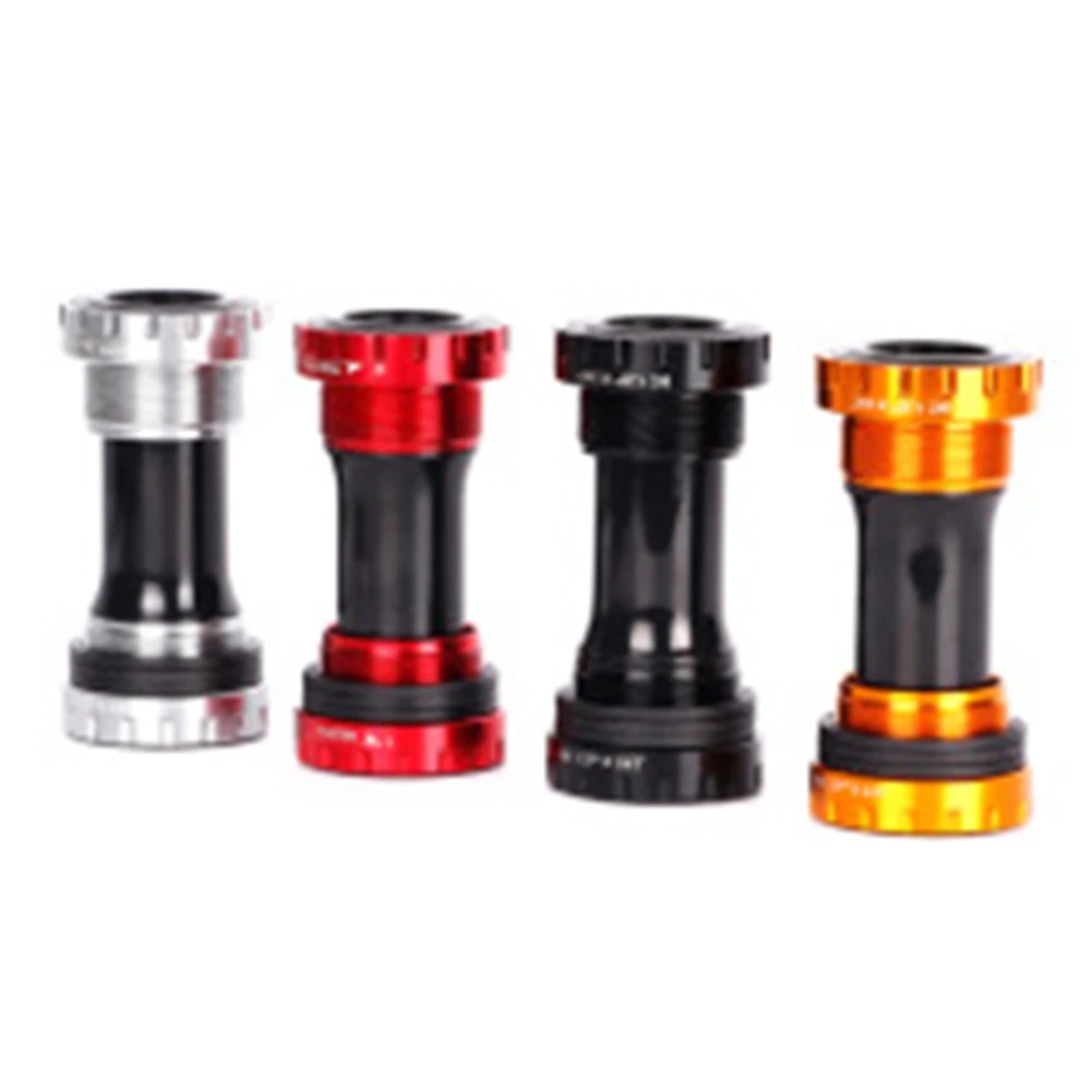 Cooler Look Bicycle Maintenance Bicycle Bearing Hollow Bottom Bracket Aluminum Alloy Easy To Install Fashionable Design