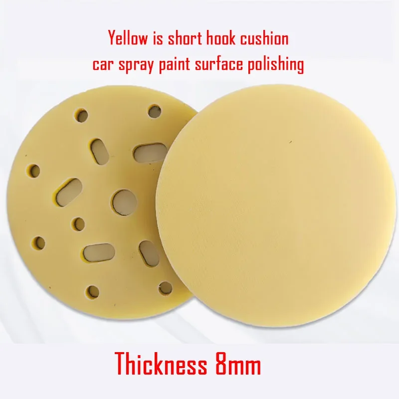 Sanding Pad Soft Sponge Interface 3-6 Inches 0-17-Hole Sanding Machine Soft Cushio Grinding Car Polishing Spray Paint