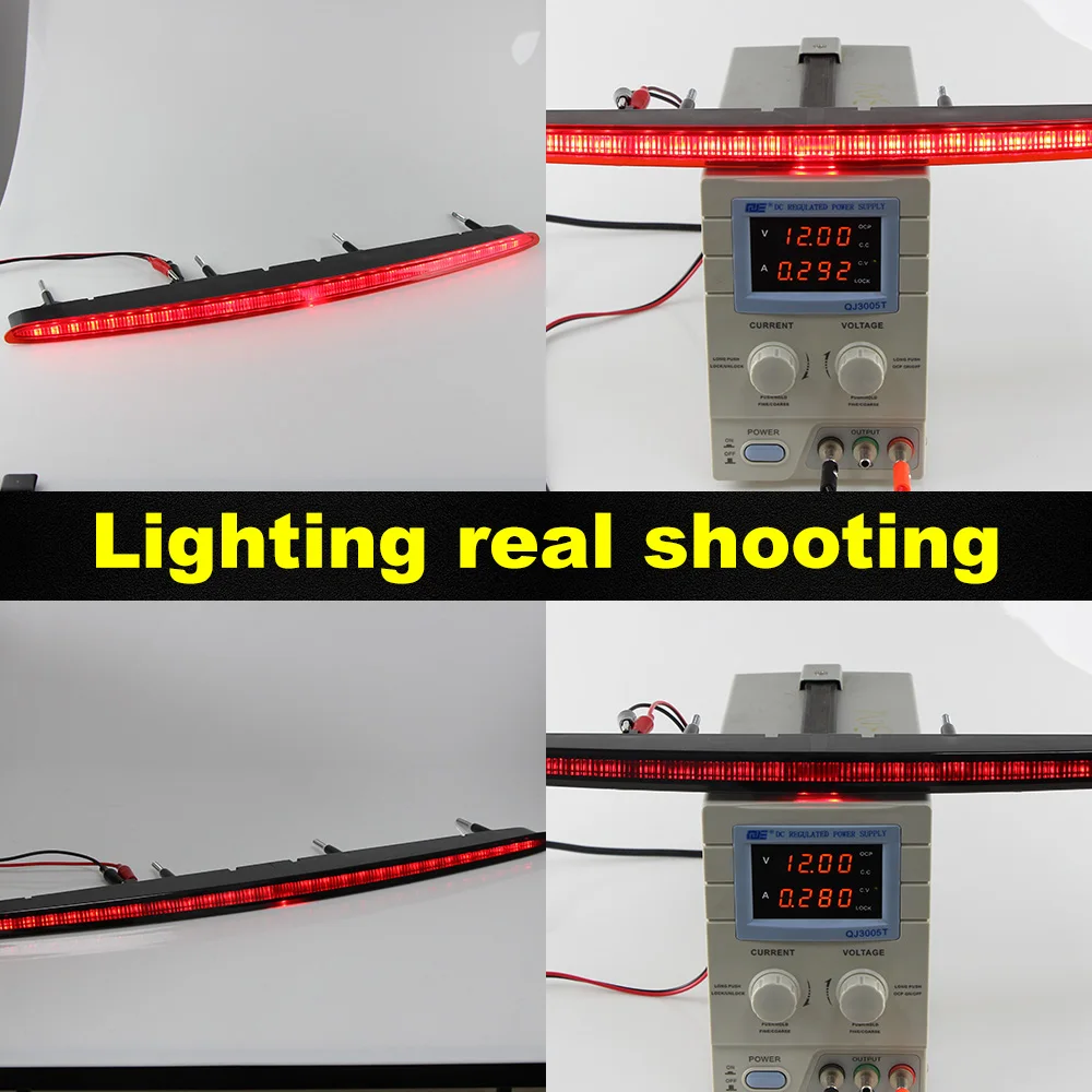 

1PC For BMW 1 Series 128i 135i M E82 E88 2007-2013 Smoked RED Lens LED Rear Third Brake Stop Light Car Accessories 63257164978