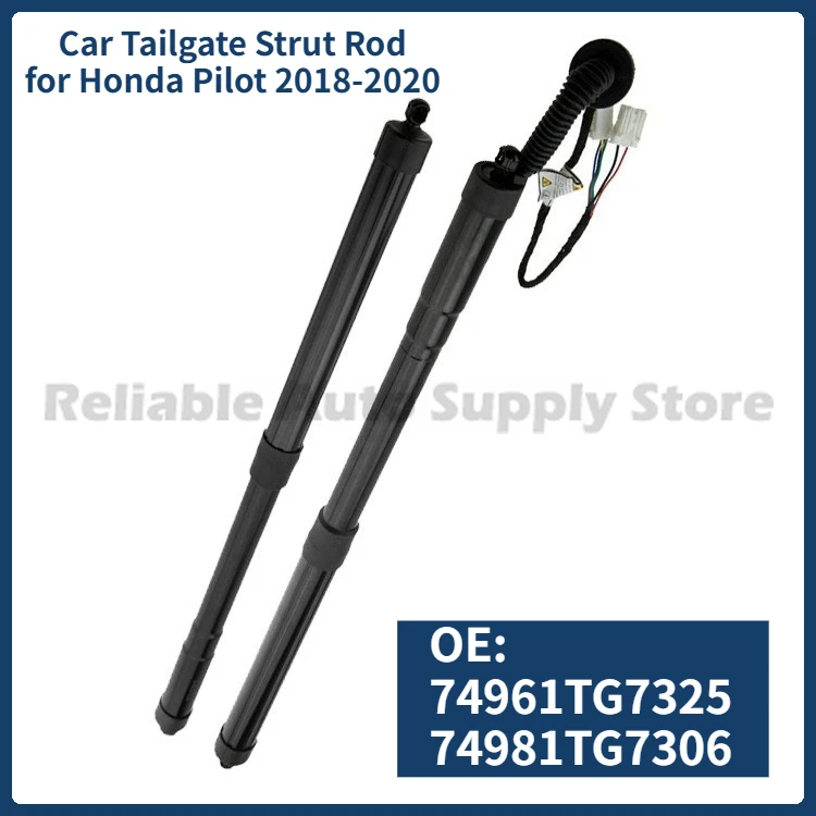 1 Pair 2pcsof Car Tailgate Strut 74961TG7325 74981TG7306 Automobile Electric Tailgate Lift Support Rod for Honda Pilot 2018-2020