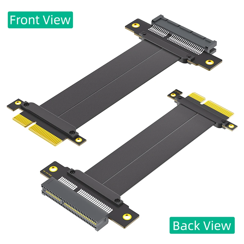 PCI-E X4 to X4 Extension Cable PCI-E PCI Express 4.0 4X Riser Cable Extender Converter Adapter Support Capture Card SSD USB Card