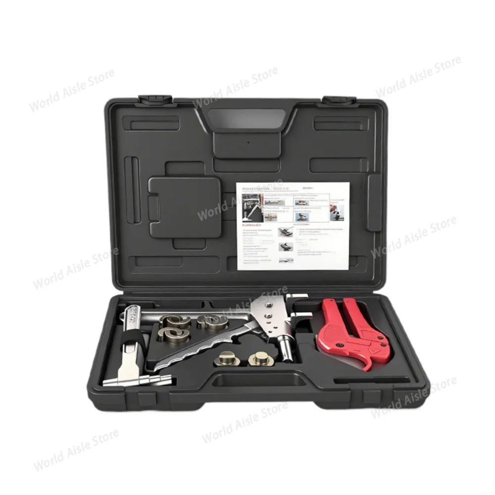 Floor heating pipe sliding pliers, floor joints, clamping pliers, fasteners, joints, manual floor heating installation tools