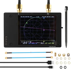 4.3 Inch NanoVNA Vector Network Analyzer 50KHZ-5.3GHZ LCD Display S-A-A-2 V2 Antenna Analyzer Short Waves Measure Filter