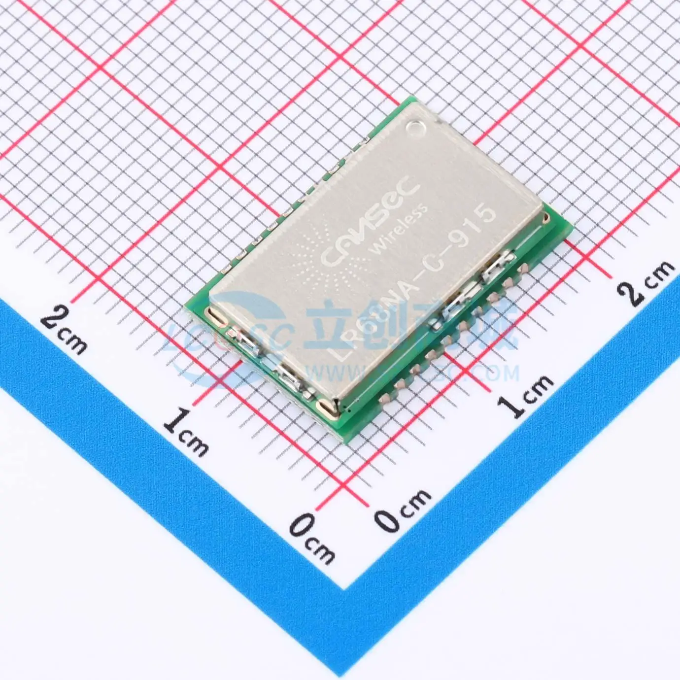 3pcs LR68NA-C-915 SMD transceiver GFSK FSK 20.5dBm RF Wireless Communication Module for Smart Home System