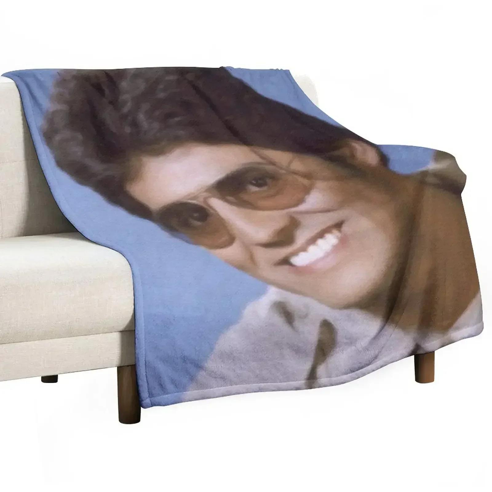 Eric Estrada, Actor Throw Blanket Cute Plaid christmas gifts Bed Fashionable Decoratives Weighted Furrys Blankets