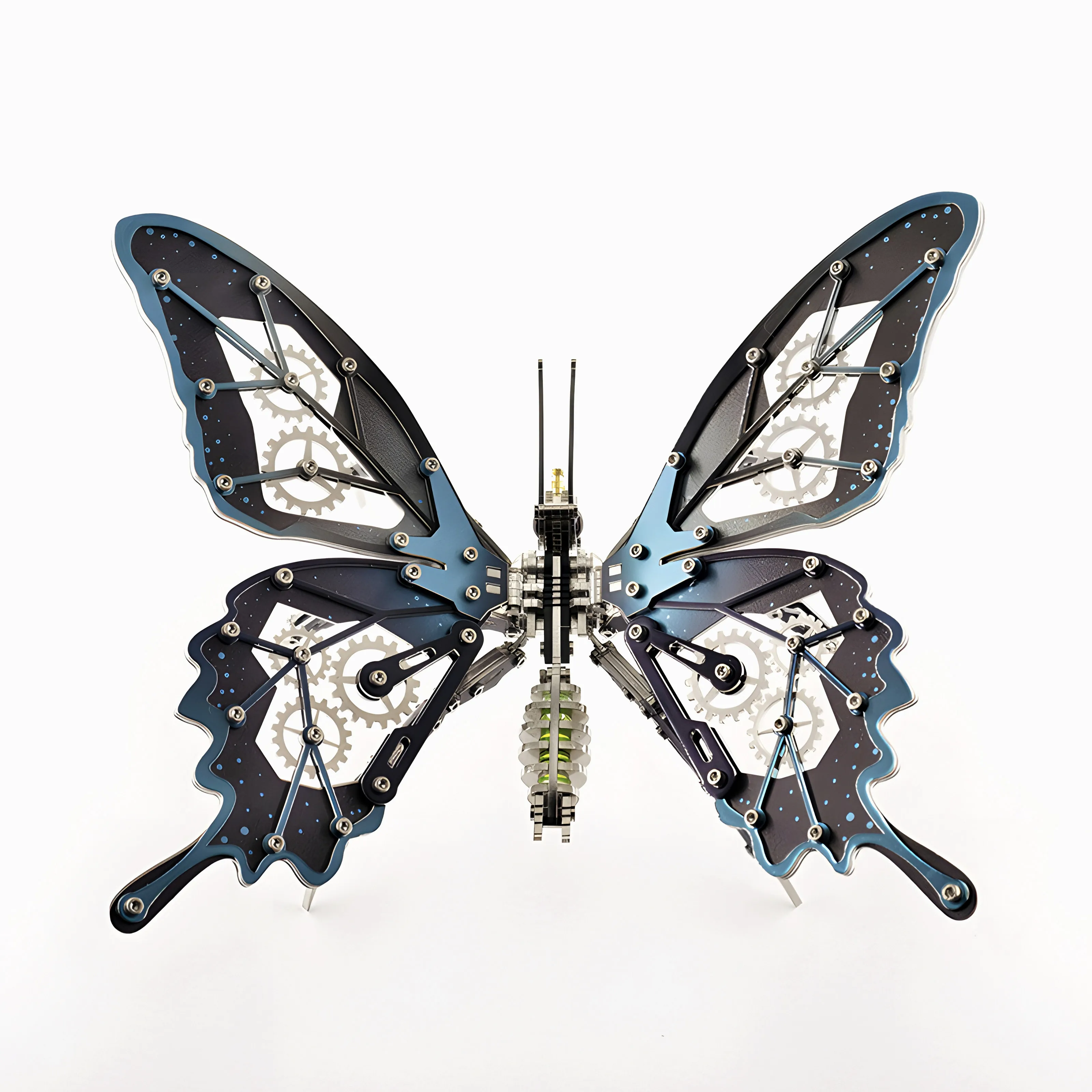 蝶 3D 金属メカニカルパズル組み立てモデル装飾手作りビルディングブロックのおもちゃ子供の友人のためのギフト