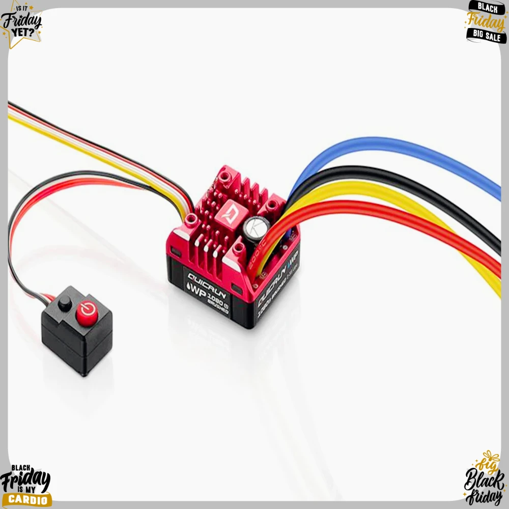 Hobbywing Coopao Wp-1080-g2 Second Generation 80a Fully Waterproof Brushed Electric for 1/10 Rc Crawler Car Trx4 Axial Scx10 Rgt