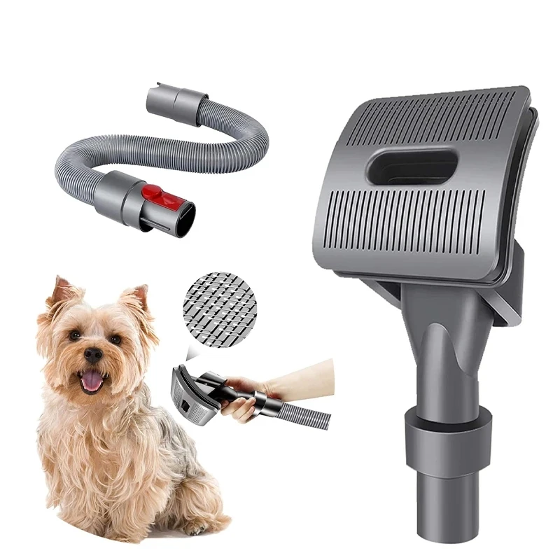 For Dyson Groom Tool Dog Pet Cat Brush Vacuum Cleaner For Dyson V7 V8 V10 V11 V12 V15 Vacuum Cleaner Tool Hose