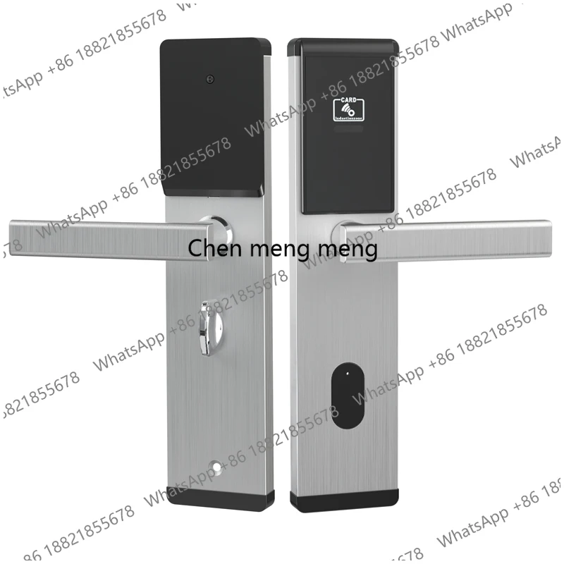 

New hotel style card activated door security lock keyless entry house lock