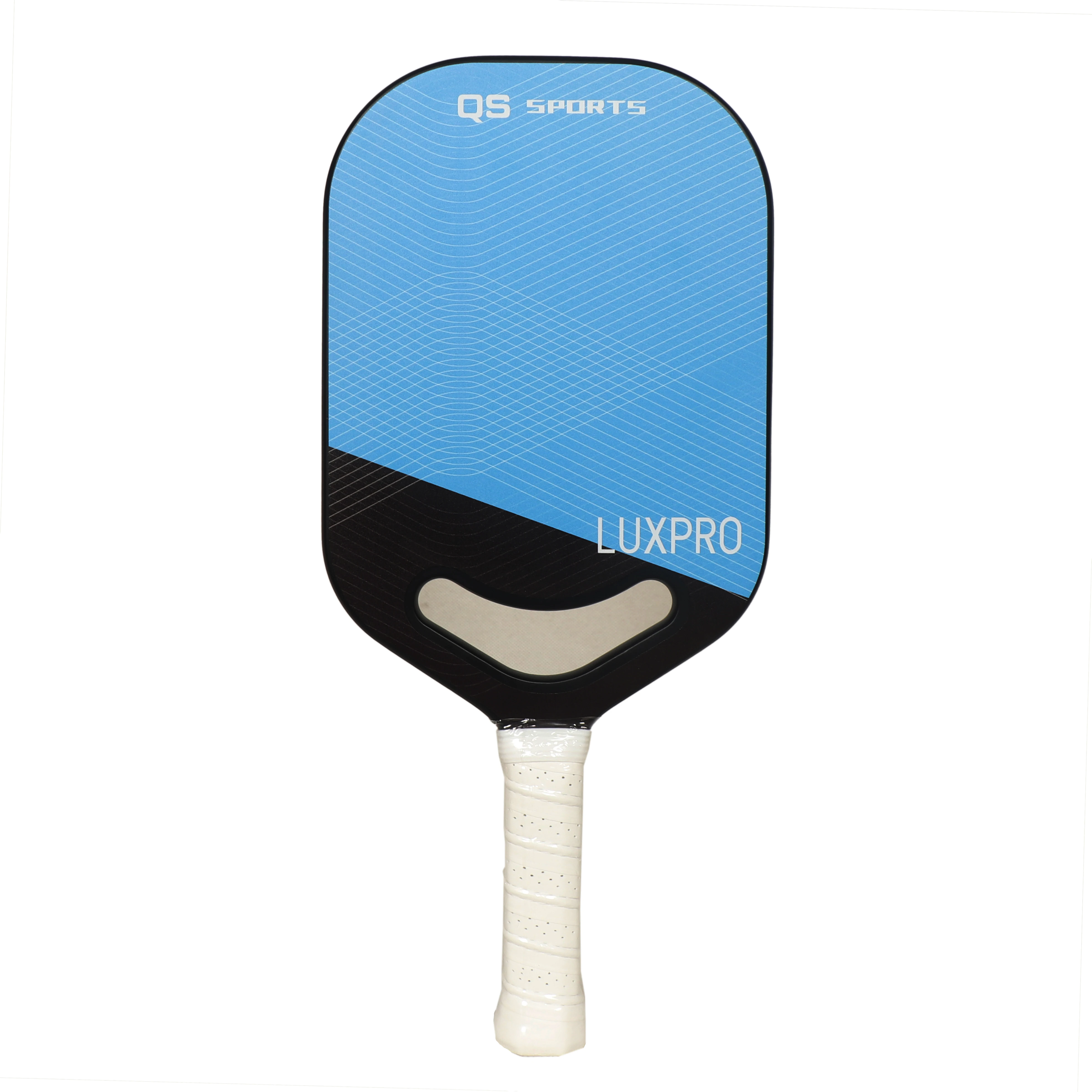 Paleta de Pickleball de fibra de carbono T700, mango alargado para raqueta de Pickleball de aire termoformado de 14mm, novedad de 2024