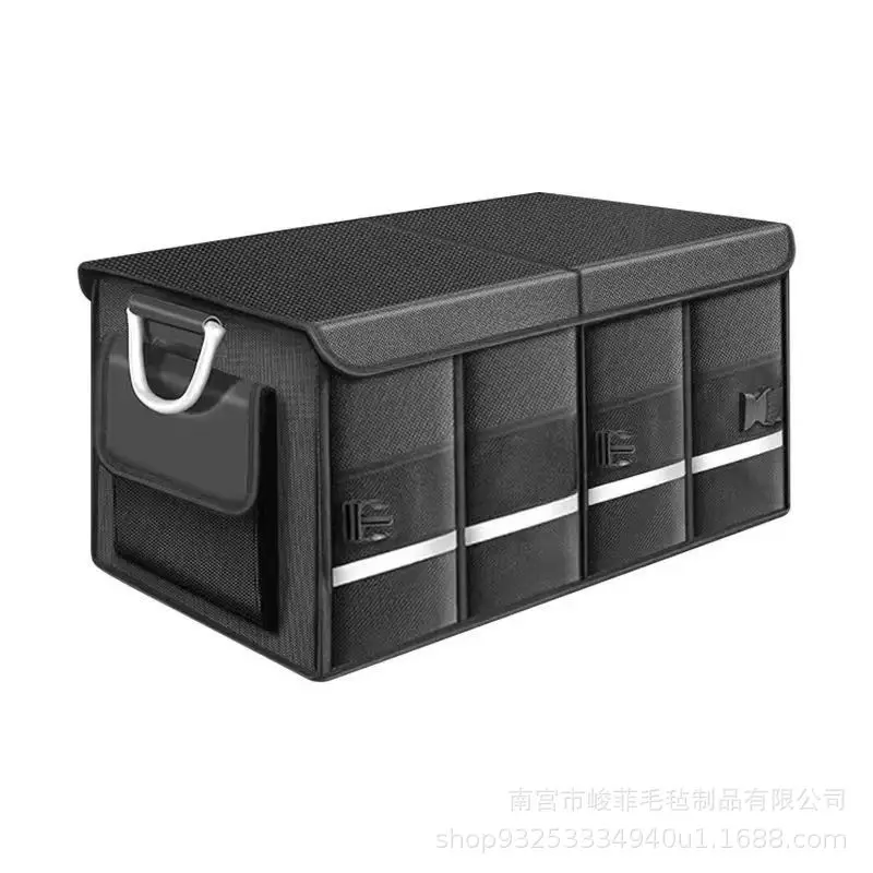 Car Trunk Oxford Fabric Collapsible Organizer Waterproof Vehicle Storage Box Auto Rear Cargo Container