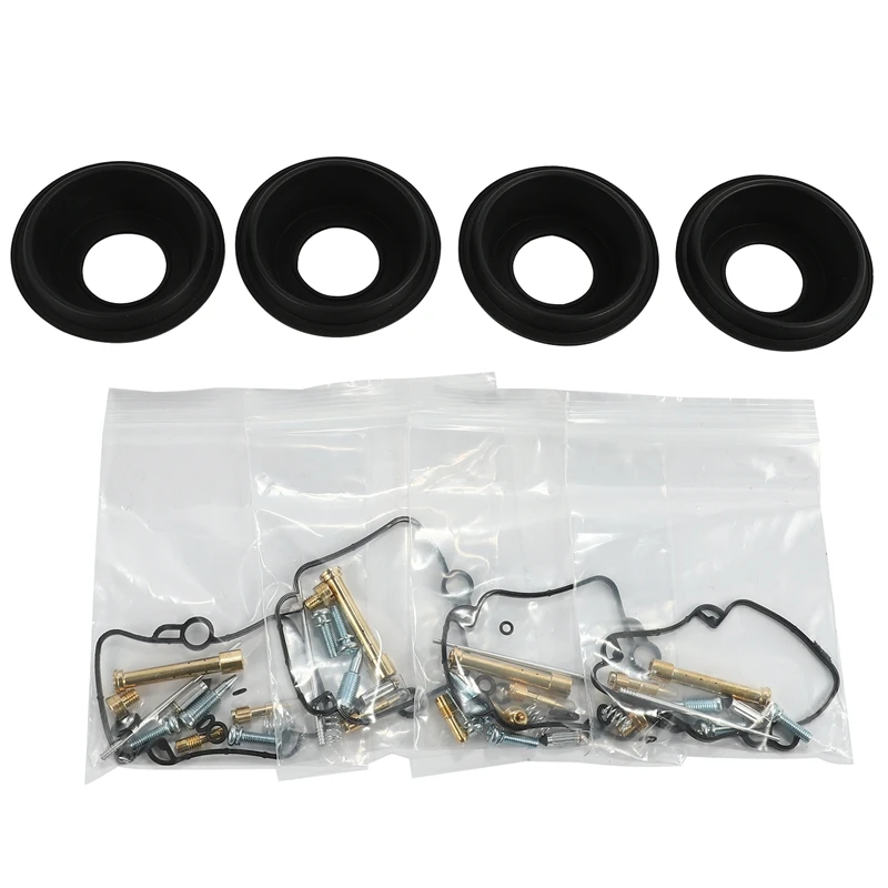 

For Suzuki GSF400 Bandit 400 GSF GSF400P Carburetor Repair Kit Diaphragm Vacuum Membrane Pilot Screw Float Needle