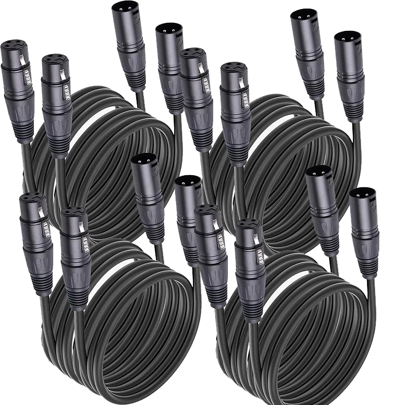 65フィート-3ピン-xlr-xlr-ケーブル-x-lr-オス-x-lr-メス-マイクケーブル-dmx照明-スピーカー-ポッドキャスト-オーディオミキサー-dmxエフェクター用