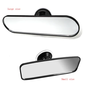Interior of the car rearview mirror, large angular rearview mirror, adjustable suction cup, universal auto accessories, 360 ° rotation 10 Main Smart Rearview Sales - №7