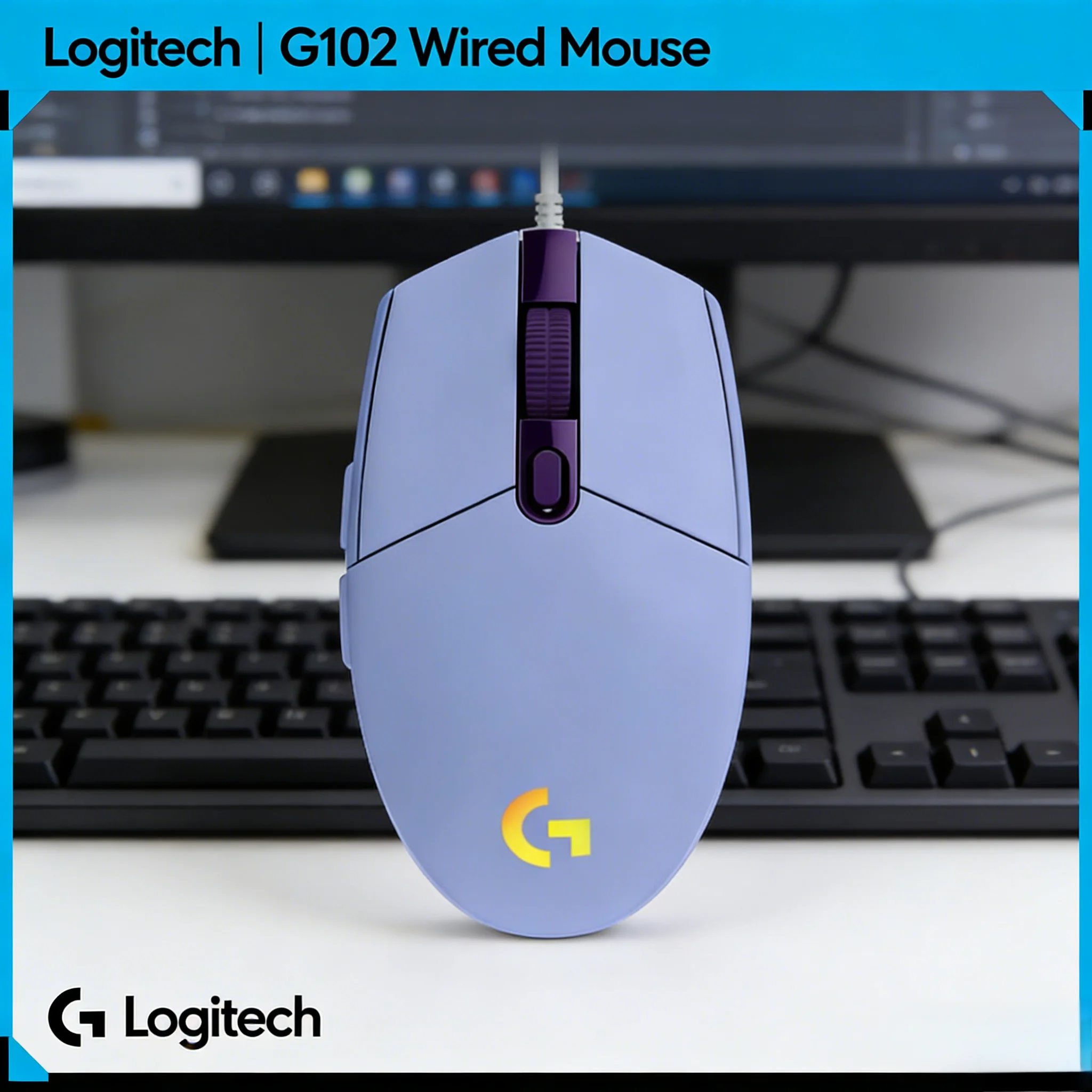 

Игровая мышь Logitech G102 2-го поколения: легкий дизайн для геймеров с маленькими руками