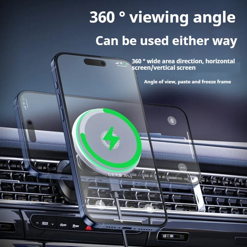 Made to measure For BMW 3 Series F30 F31 2013 2014-2019 Phone Holder Car Magnetic Phone Mount Smart Sensing Wireless Charging