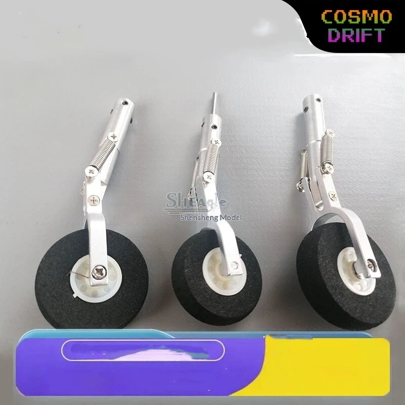 

SHEagle 1220mm Guardian RC Plane Front Landing Gear, Shock-Absorbing Upgrade for FMS 1400/182V2 64mm Ducted Fan F16 Model