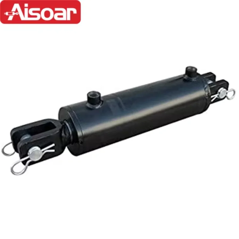 210 Bar Double Acting Welded Hydraulic Cylinder With Clevis Mounting Type For Sale