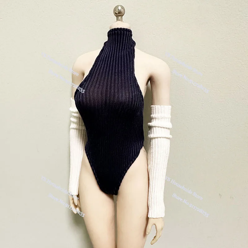 1/6 Female Soldier Knitted Elastic Hand Sleeves Winter Wrist Gloves TBL LD UD Figure Toys Accessory For 12" Figurine Body