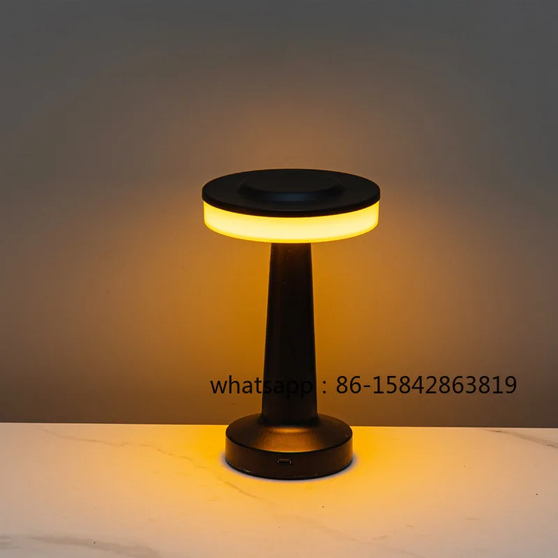 Hotel ktv coffee restaurant decoration atmosphere creative personality ornament charging touch desk lamp