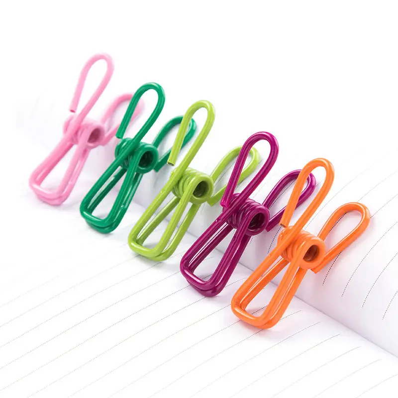 Strong Windproof Multi-functional Clothesline Clips Large Size Fixed Curtain Bed Sheet Clothes Document Holders Office Supplies
