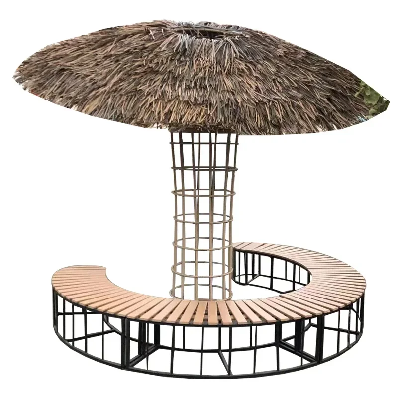 Advertising big tent umbrella agritainment shade canopy, barbecue to cool off, shed pavilion