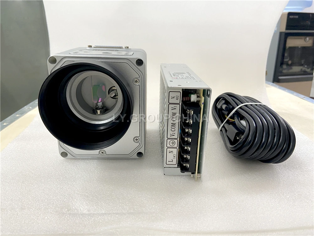 Galvo RC1001 مزدوج النقاط الحمراء الضوء محاذاة المسح Galvo رئيس 1064nm الجلفانومتر الألياف ليزر الماسح الضوئي مع إمدادات الطاقة