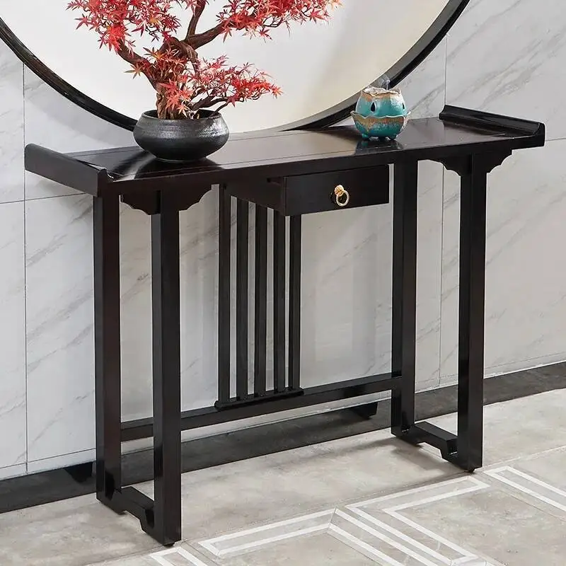 

Table Design Unique Luxury Console Elegant Drawer Decor Corner Table Simple Modern Console Ingresso Furniture Living Room