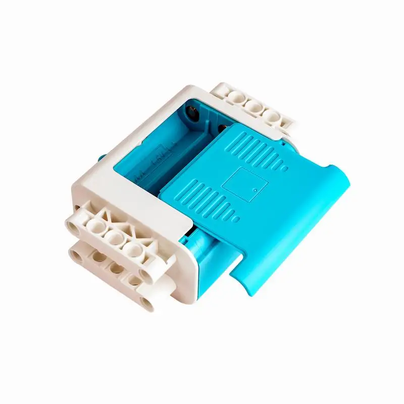 Piezas técnicas con función de potencia, servomotor M, bloques de construcción de Motor reforzado, juegos PF de alta velocidad, juguetes de ladrillo, Motor DIY