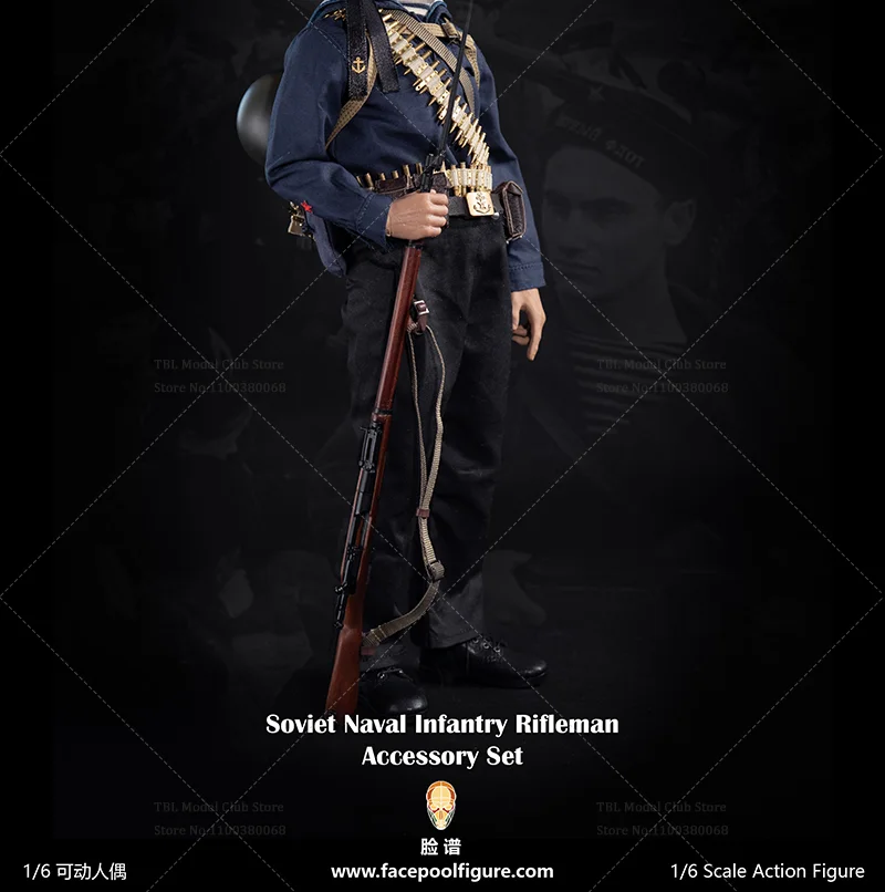 【No Body No Head】1/6 Scale Navy Rifleman Naval Infantry Male Clothes Accessory Kit For 12-inch Action Figure Soldier FP023C