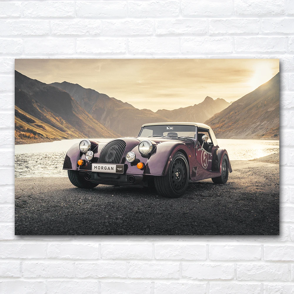 Morgan Plus 6 Car Modern Paintings HD Picture Posters and Prints Canvas Wall Art For Home Room Decor