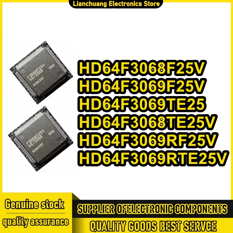HD64F3068F25V HD64F3069F25V HD64F3069TE25 HD64F3068TE25V HD64F3069RF25V HD64F3069RTE25V QFP Custom IC Chip