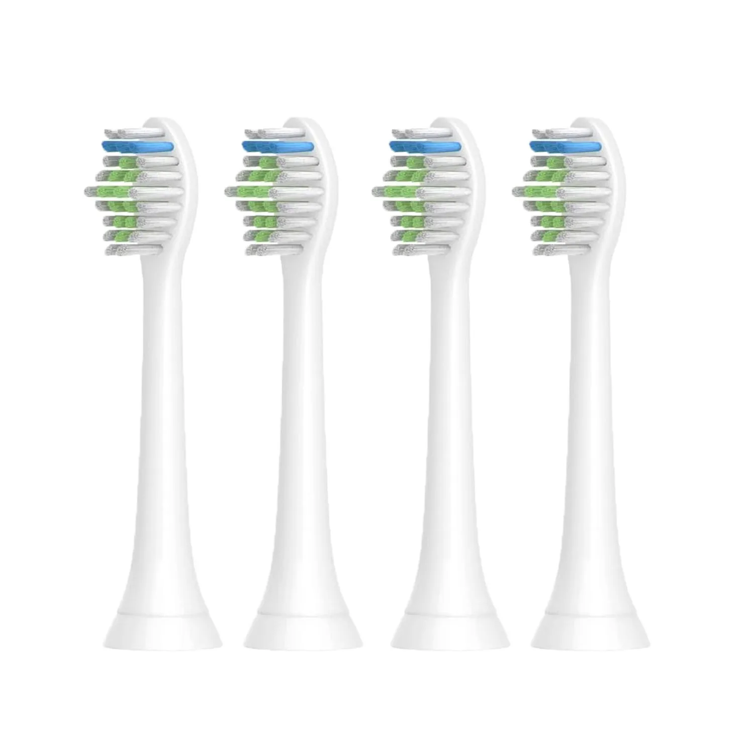 Ersatz-Zahnbürstenköpfe, kompatibel mit Philips Soni-Care Plaque Control, Diamond-Clean, EasyClean, FlexCare, Mini-Borsten