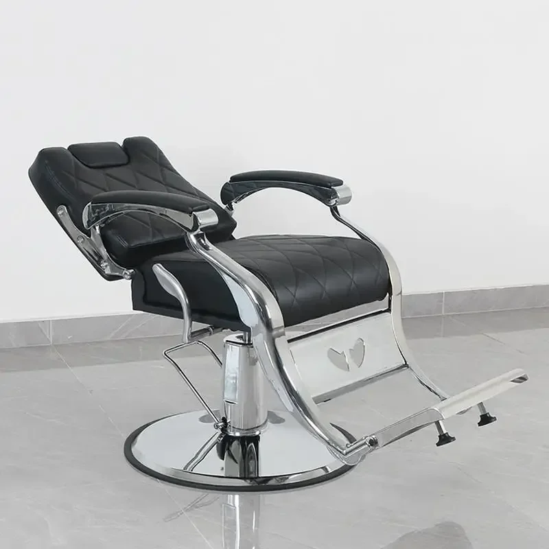 

Hydraulic Barber Chair Black Gold Beauty Lashes Professional Pedicure Chairs Salon Professionals Braiding Hair Sofa Adjustable